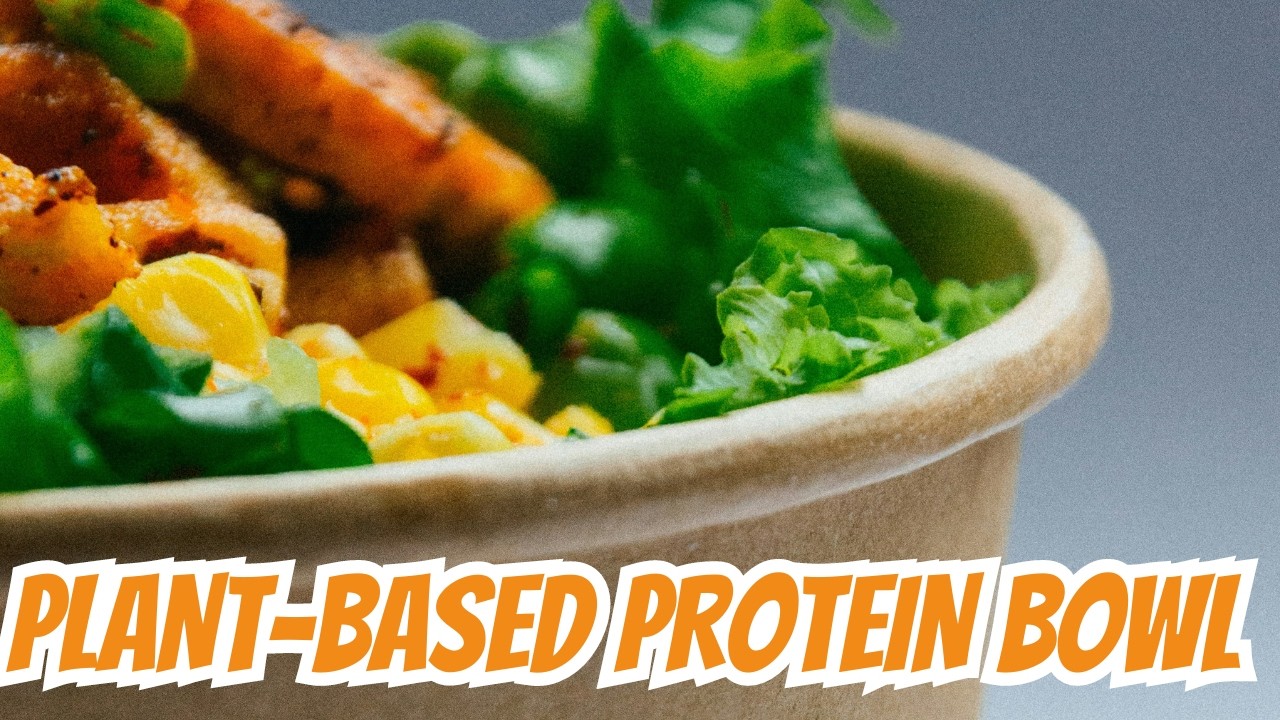 How to Make a Delicious PLANTBASED PROTEIN BOWL Easy & Healthy
