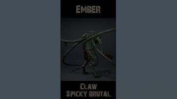 Emberclaw Spicky Brutal 360 #character #rogerkint #3d #animation #gaming #unity #unreal #ember