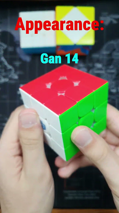 Cubes Comparison: Gan 356M and Gan 14 Maglev UV Coating