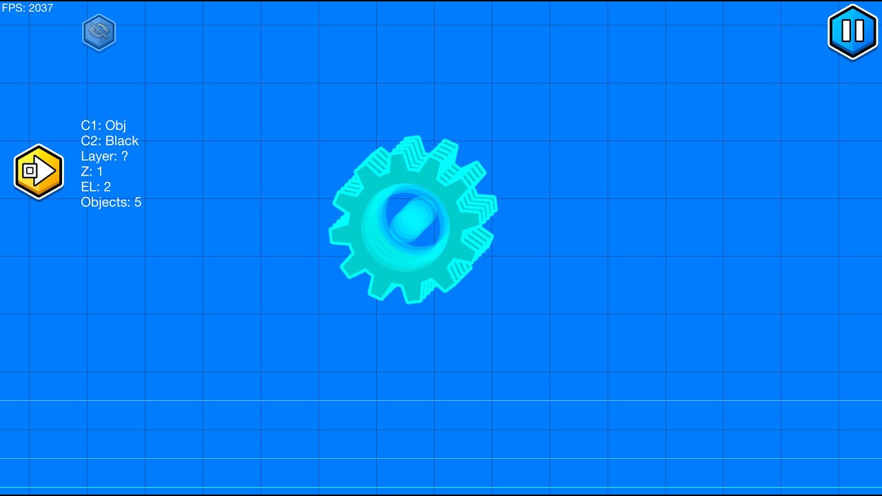 Cool 3d effect for gear blade GD