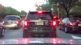 Passengers of BMW loaner car being morons. (Starts at 0:45)