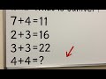 "ONLY Sharp Mind Can Solve This Mathematical Problem| Mixed Math challenge" 💐