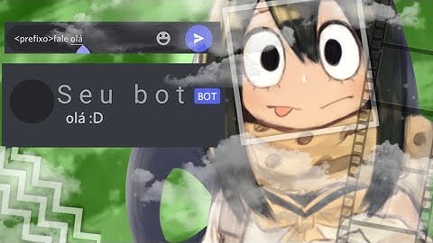 COMO FAZER O COMANDO "SAY" PARA SEU BOT PELO CELULAR (tutorial bot designer) {by: —hey waryyh}