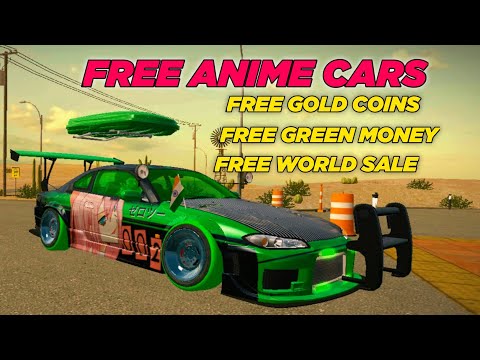 how to get free anime cars in car parking multiplayer