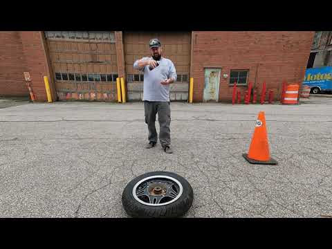 Pop a tire on the rim with starting fluid.