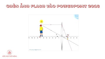 Chèn ảnh flash vào PowerPoint.