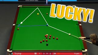 Flukes and Lucky Shots || 2023 Snooker English Open!