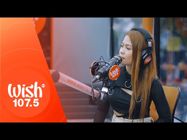 Lyca Gairanod performs “Ikot-Ikot” LIVE on Wish 107.5 Bus class=