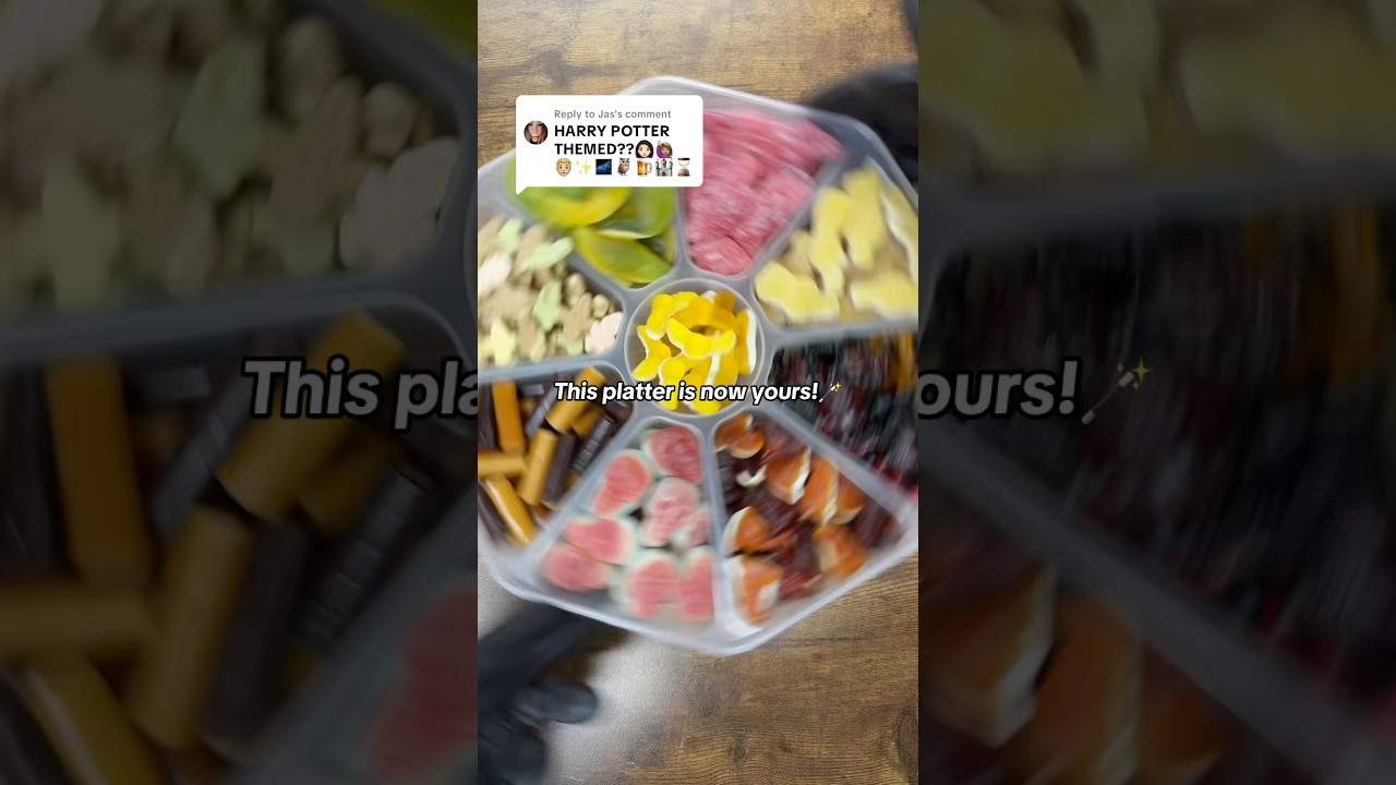 🍻⚡️Let’s make a HARRY POTTER Candy Platter!⚡️🍻 