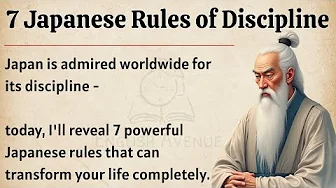7 Japanese Rules of Discipline || Learn English Through Motivational Lesson 🔥|| Improve Your English