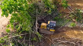 The Great Power Small Caterpillar D5K Bulldozer Working in The Woods Full Video by Bulldozer Mountain 4,796 views 1 month ago 1 hour, 13 minutes