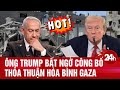 Bước ngoặt lịch sử: Ông Trump tuyên bố Israel – Hamas ký thỏa thuận hòa bình, Gaza sắp yên bình?