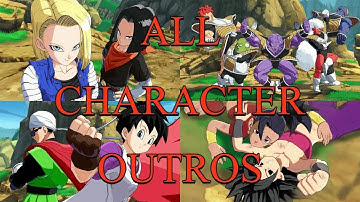 Dragon Ball FighterZ - All Character Outros