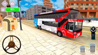 City Coach Bus Simulator 3D - Real Bus - Android GamePlay [FHD] screenshot 5