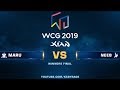 WCG 2019 StarCraft II — Winners Final: Neeb (P) vs. Maru (T)