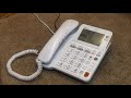 AT&T CL4940 Corded Telephone with Digital Answering System | Initial Checkout