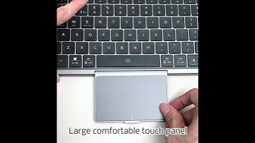 [Full-Size Keyboard with Hidden Touchpad]  #keyboard #apple #accessories #innovation