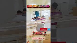 MMDU ⚔️ last lecture class ⚔️