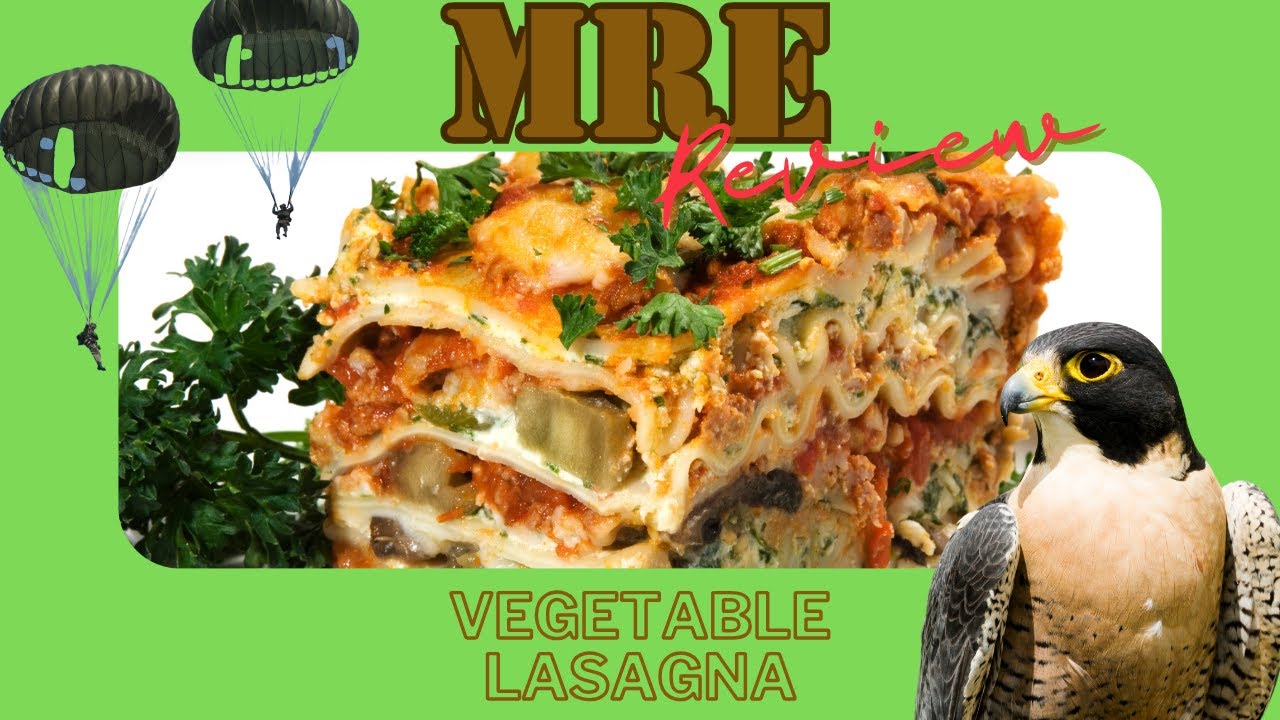 Vegetable Lasagna MRE Review with Mom and Airborne Infantry Veteran Dad