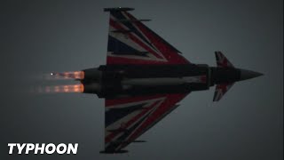 AMAZING Eurofighter Typhoon Night Display