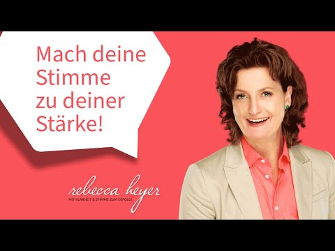 Mit deiner Stimme überzeugen: Webinar for you