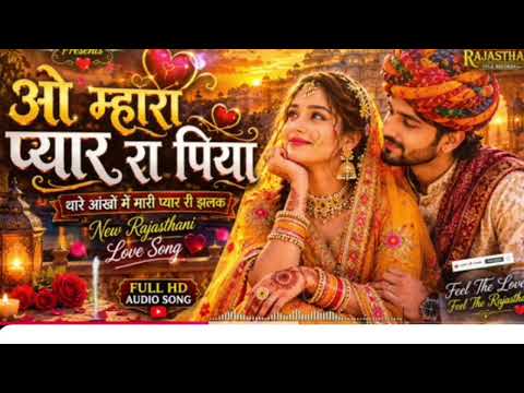 ओ म्हारा प्यार रा पिया ❤️ | New Rajasthani Romantic Song 2026|Latest Marwadi Love Song|Rajasthan
