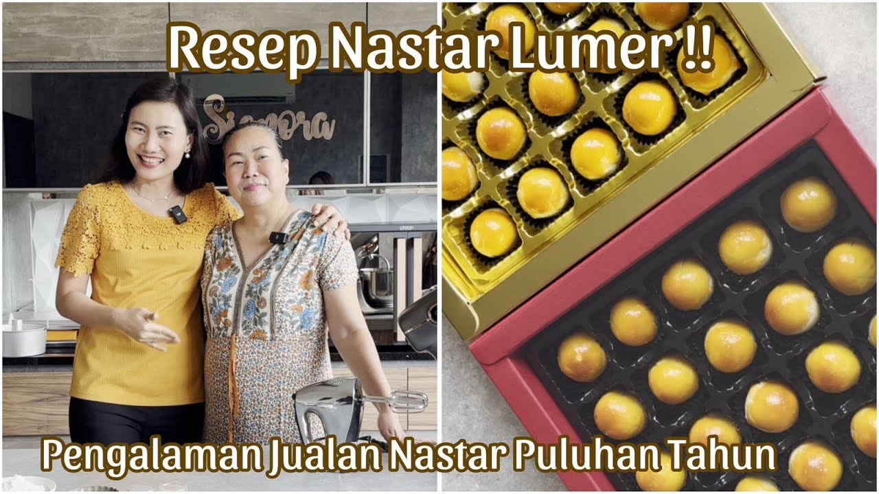 Resep Nastar Lumer !!  Pengalaman Jualan Nastar Puluhan Tahun