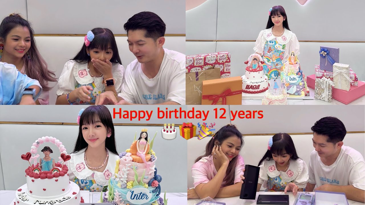 Birthday น้องอินเตอร์ 12 ขวบ 🎂🎁❤️🎉 มาลุ้นแกะของขวัญสุดเซอร์ไพรส์ไปด้วยกันค่ะ🥰🥰