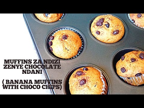 Video: Jinsi Ya Kutengeneza Muffin Ya Ndizi Ya Chokoleti