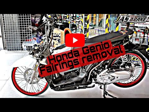 How to Remove Honda Genio Full Fairings/ Tutorial /Step by Step/ D.I.Y