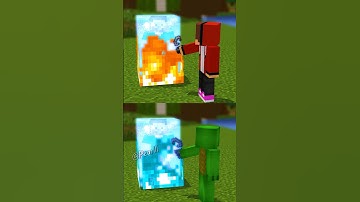 JJ vs Mikey / Good deeds vs Bad deeds 2 - Minecraft Animation #shorts #minecraft #maizen