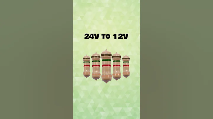 Easy Voltage Reduction: 24V to 12V with Resistors