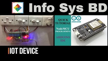 esp8266 nodemcu fan light control IoT
