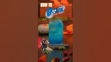 How To Make Bonk! Blutonium Berry | Team Fortress 2 Cocktail | #tf2 #bonk #sincitybartender