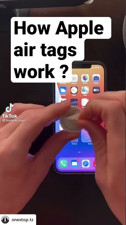 How apple air tags work ?