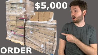 The Numbers Behind a $5,000 Amazon FBA Wholesale Order
