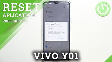 How to Reset App Preferences on VIVO Y01 - Restore App Preferenes