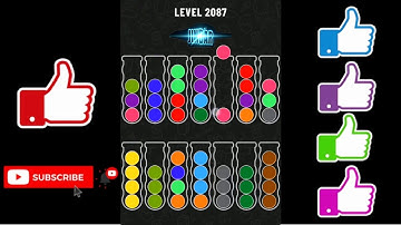 Ball Sort Puzzle Level 2087