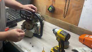 Stihl MS 271 getting some LOVE! Muffler mod and Inspection