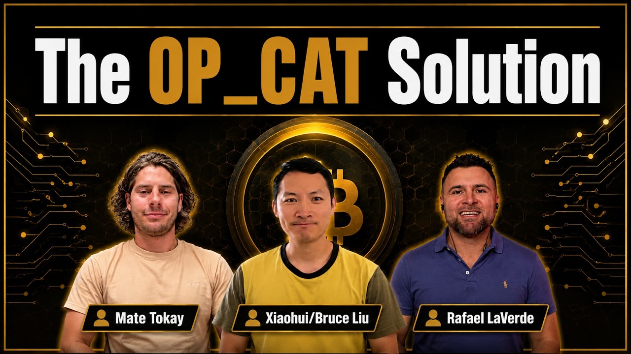 Stop Settling for Digital Gold: OP_CAT and the Restoration of Satoshi's Vision