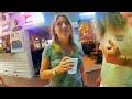 Evil Psycho Woman Beats Her Boyfriend in Public and Acts Like Nothing Happened