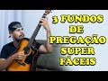 APRENDA AS 3 FORMAS MAIS USADAS DE FAZER FUNDO MUSICAL NO VIOLÃO #violão #fundoparapregação