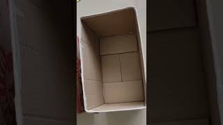 Clothes organization idea using Cardboard Boxes | DIY Shelf devider #organizer #shortvideo