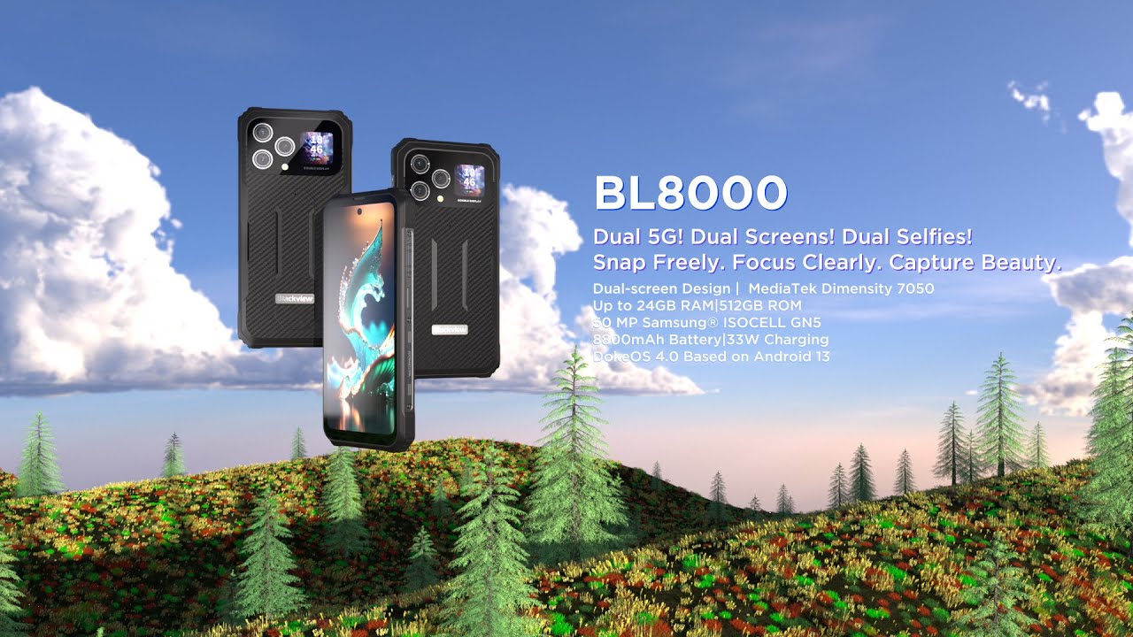 Blackview Launches All-new 5G Dual-screen Rugged Flagship: BL9000 with  Secondary Display 