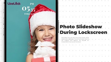 Create Screen lock with your favorite Animation & photo slideshow in lock screen android
