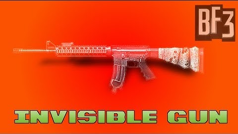 BATTLEFIELD 3 - How to make your gun invisible