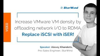 Enlarge VMware VM density just by replacing iSCSI with iSER