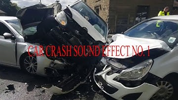 Car Crash Sound Effect No.1 (33000 Views Special)