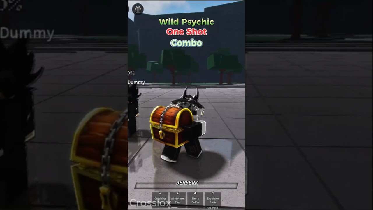 One Shot Wild Psychic combo || The Strongest Battleground 