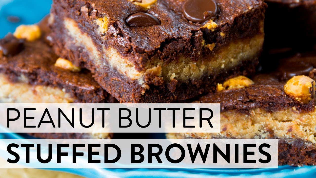 Peanut Butter Stuffed Brownies - Sally's Baking Addiction